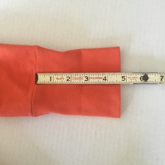 Prairie UNDERGROUND orange hooded zippered cardigan SMALL - Picture 11 of 14